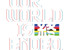 Our World is Ended - White Logo