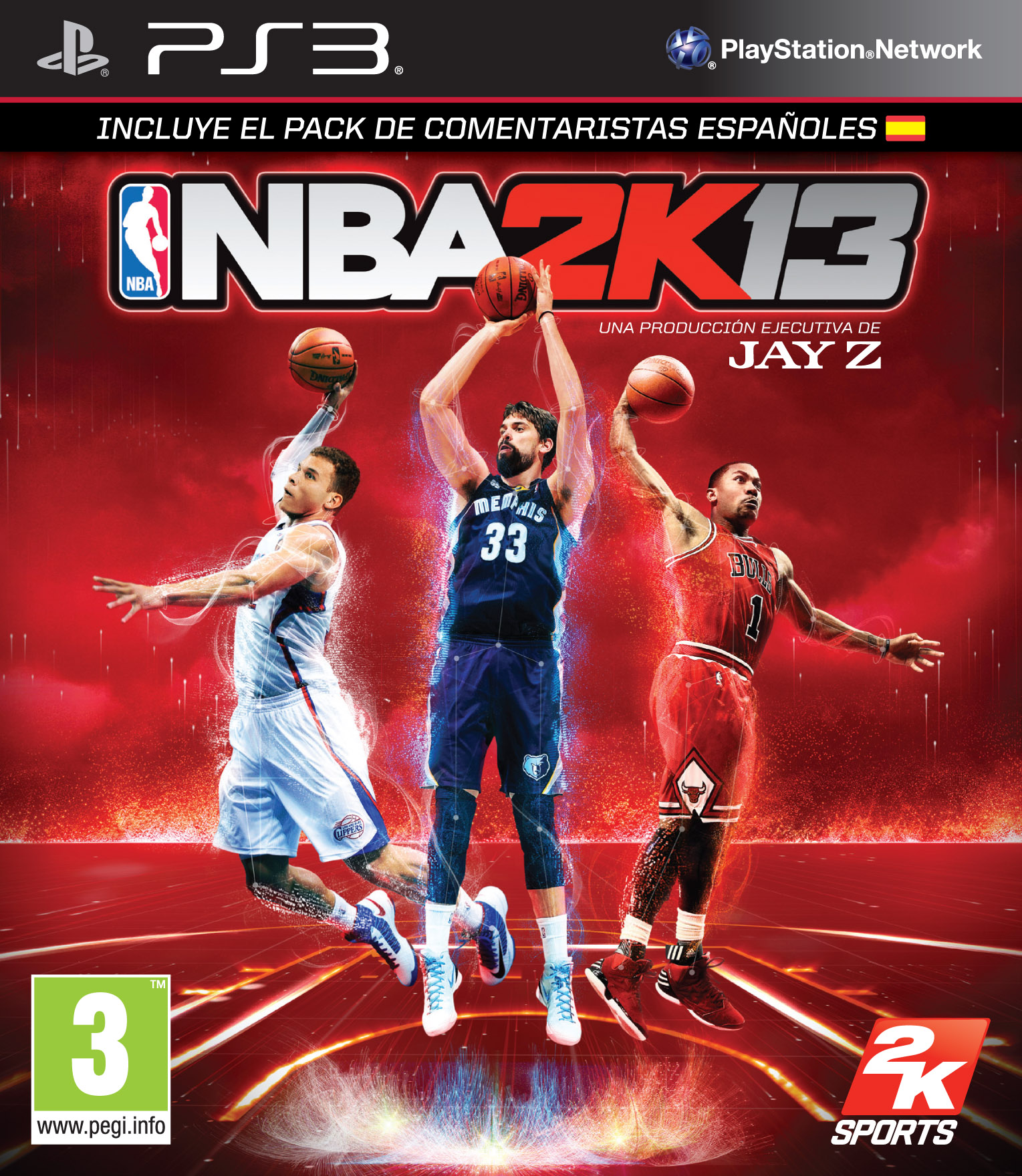 NBA 2K13 - Cover España
